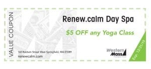 coupon book renew.calm yoga